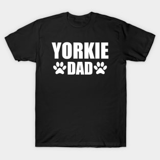 Yorkie Dad - Yorkie Dog Dad w T-Shirt